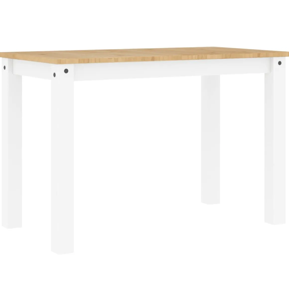 Mesa de comedor Panamá madera de pino 75x117x60 cm