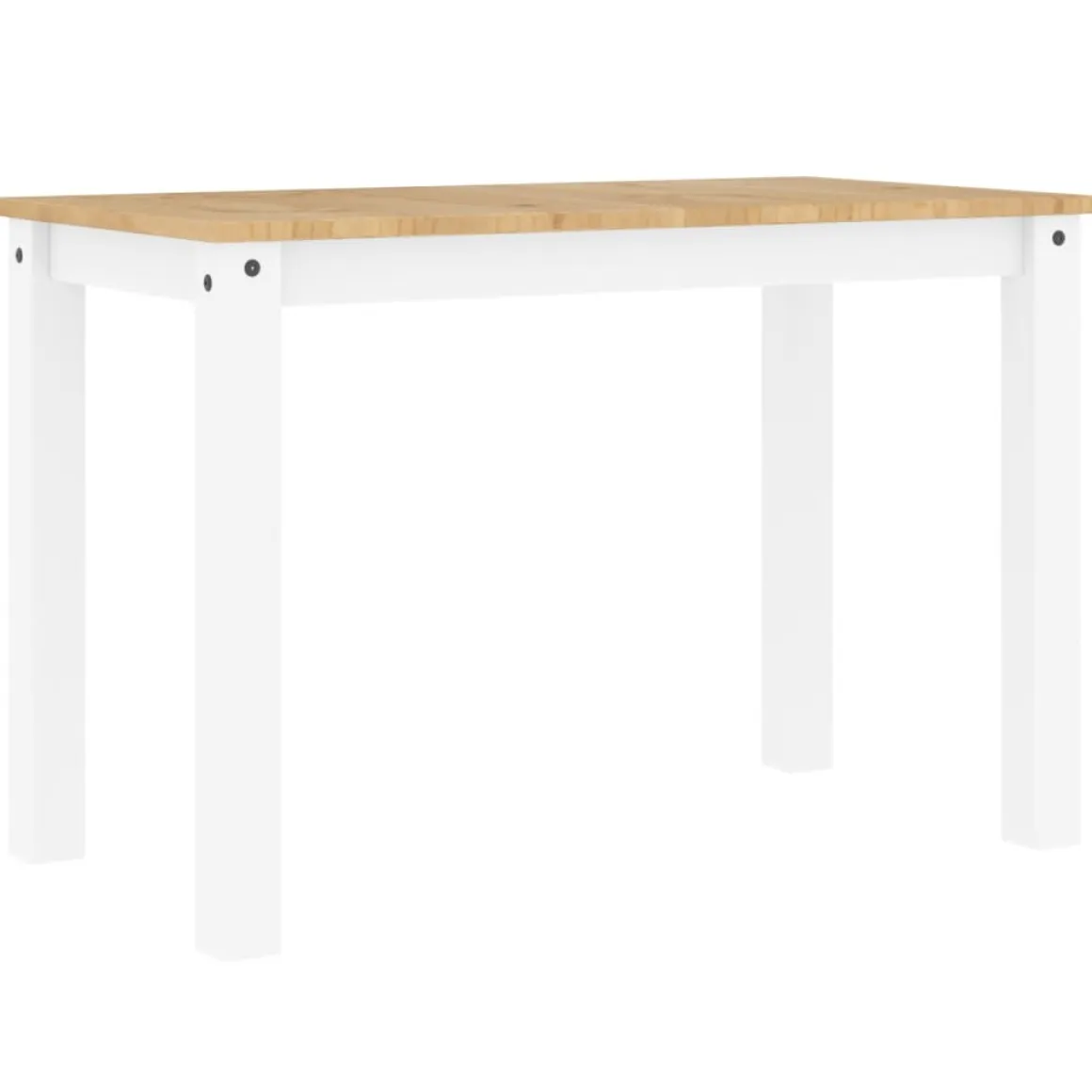 Mesa de comedor Panamá madera de pino 75x117x60 cm