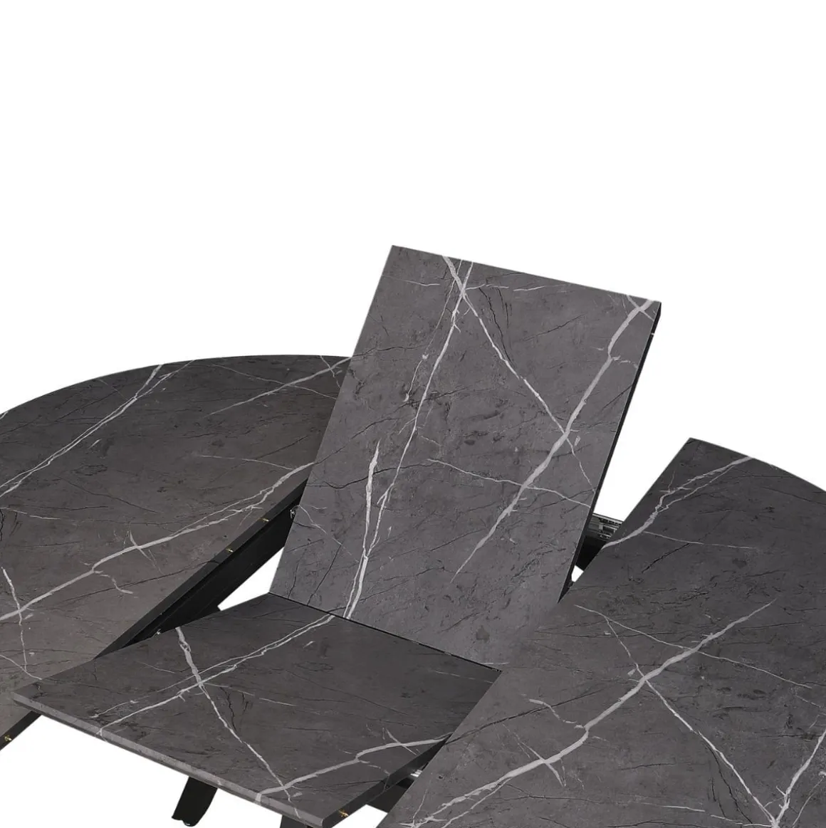 Mesa de comedor Paul redonda extensible 76x130-180x130 cm