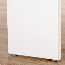 Mesa de comedor Ponia Homcom extensible blanco 75x60-180x85 cm