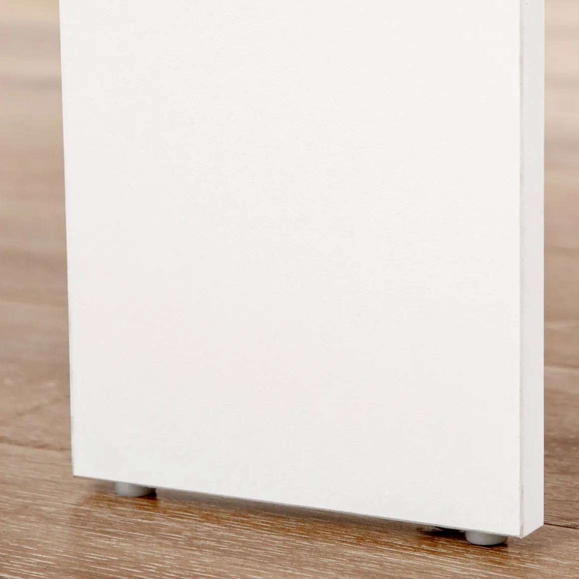 Mesa de comedor Ponia Homcom extensible blanco 75x60-180x85 cm