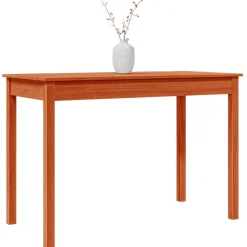 Mesa de comedor Sakura madera de pino marrón 75x110x55 cm