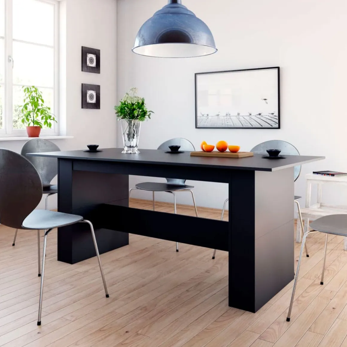Mesa de comedor Selva forma rectangular 76x180x90 cm