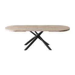 Mesa de comedor Senda diseño extensible 76x160-200-240x90 cm