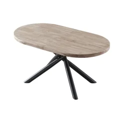 Mesa de comedor Senda diseño extensible 76x160-200-240x90 cm