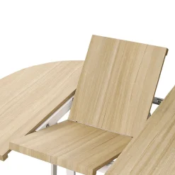 Mesa de comedor Sofia redonda extensible Ø110x76 cm