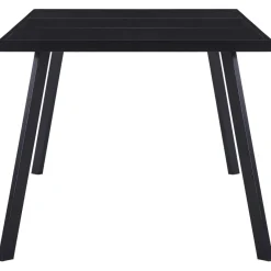 Mesa de comedor Tico vidrio templado negro