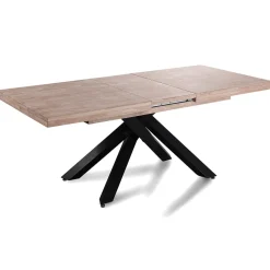 Mesa de comedor Xena extensible forma rectangular 76x160-200-240x90 cm