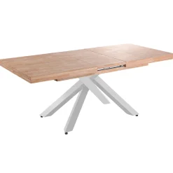 Mesa de comedor Xena extensible forma rectangular 76x160-200-240x90 cm