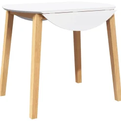 Mesa de comedor Zedro abatible 74x90x90-55 cm