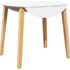 Mesa de comedor Zedro abatible 74x90x90-55 cm