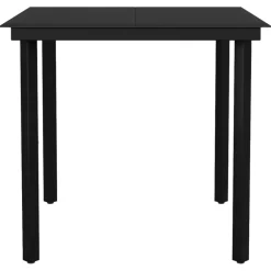 Mesa de exterior Cielo negro 74x80x80 cm