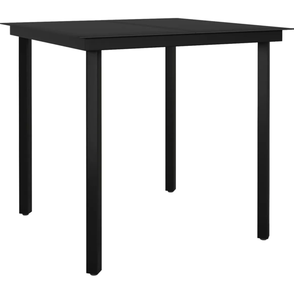 Mesa de exterior Cielo negro 74x80x80 cm
