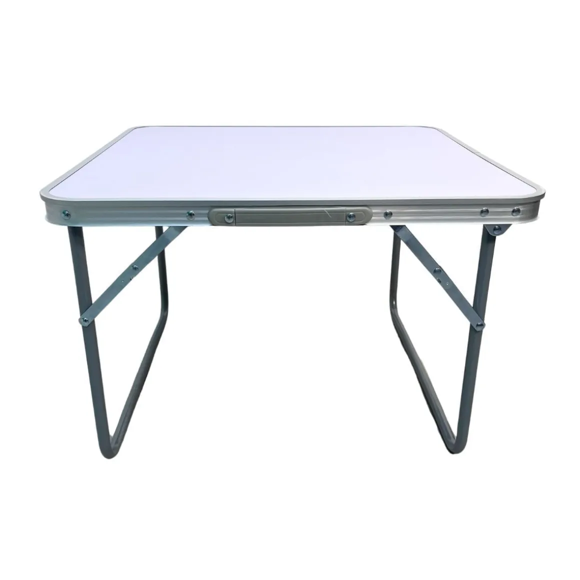 Mesa de exterior Livha plegable blanco 40x60x60 cm