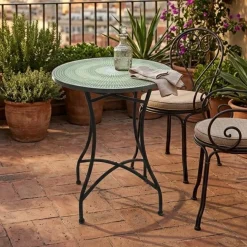 Mesa de exterior mosaico Ø60x71 cm