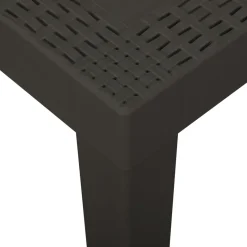 Mesa de jardín Porto gris 72x79x65 cm