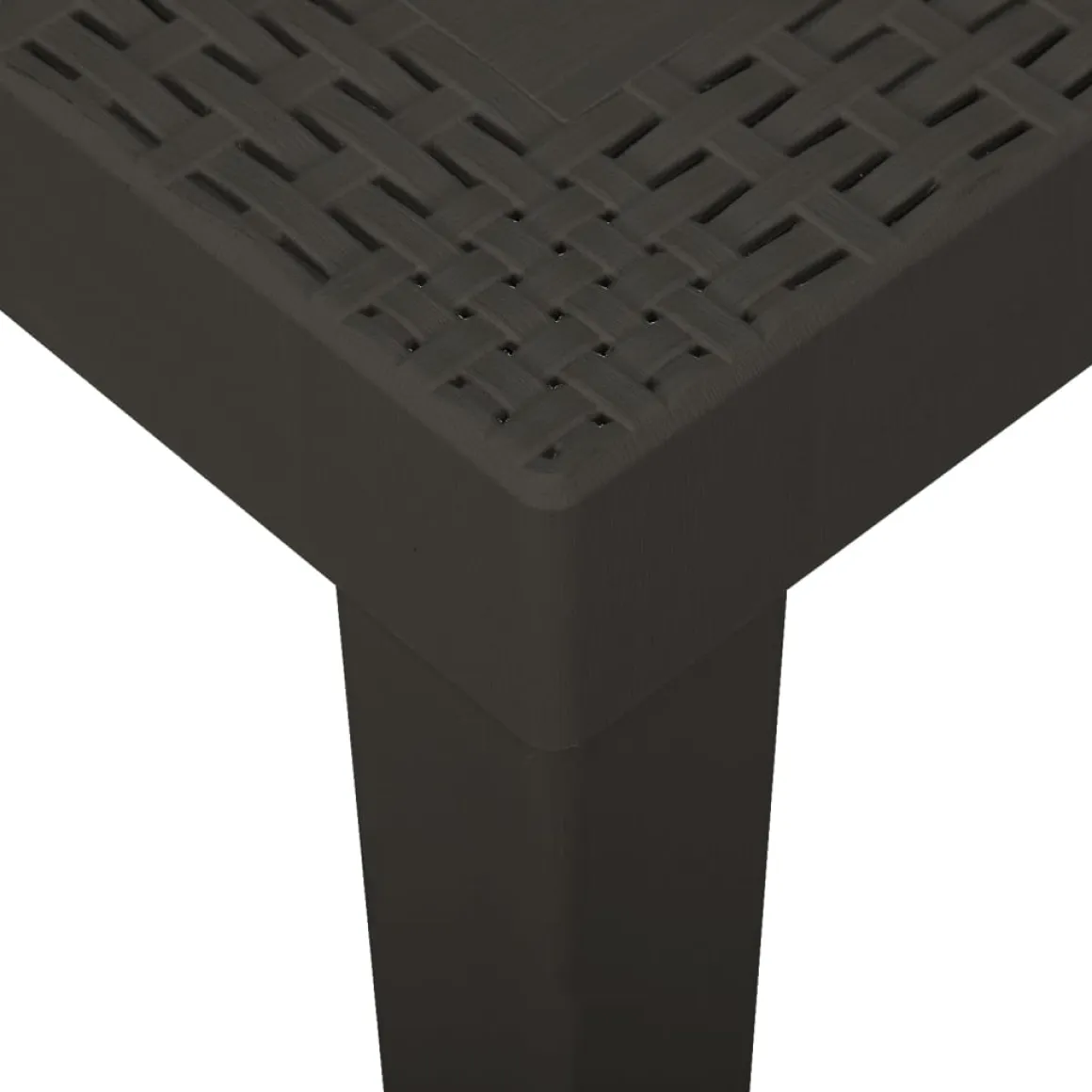 Mesa de jardín Porto gris 72x79x65 cm