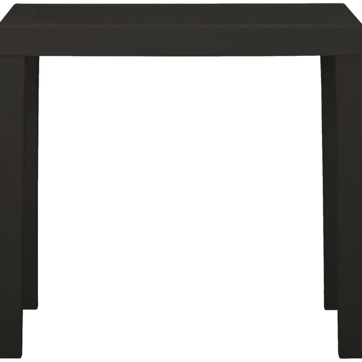 Mesa de jardín Porto gris 72x79x65 cm