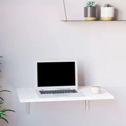 Mesa de pared Homcom plegable 20x60x40 cm