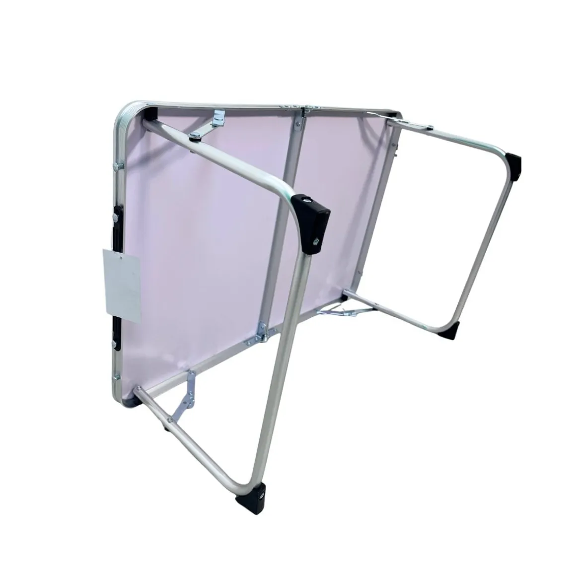 Mesa de picnic Linda diseño plegable con asa blanco 26x60x40 cm