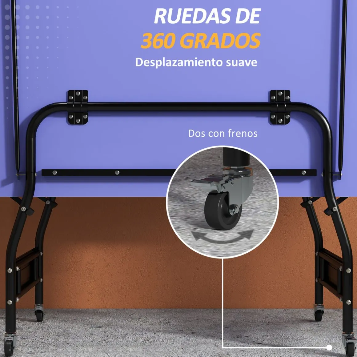 Mesa de ping-pong Nexa Sportnow + palas + pelotas verde 76x152,5x274 cm