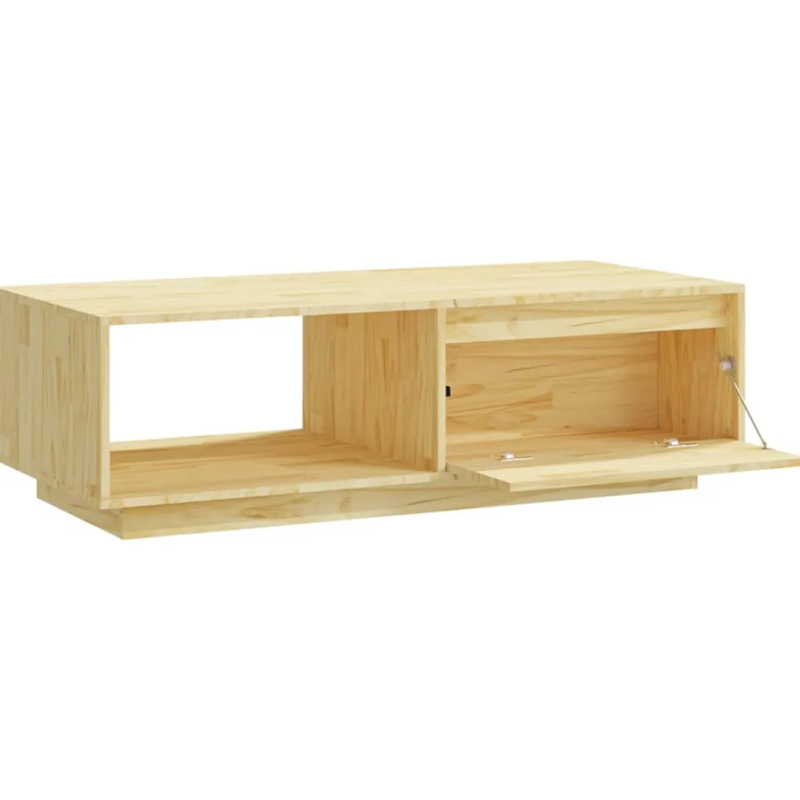 Mesa de TV NaturalWood natural 33,5x110x50 cm