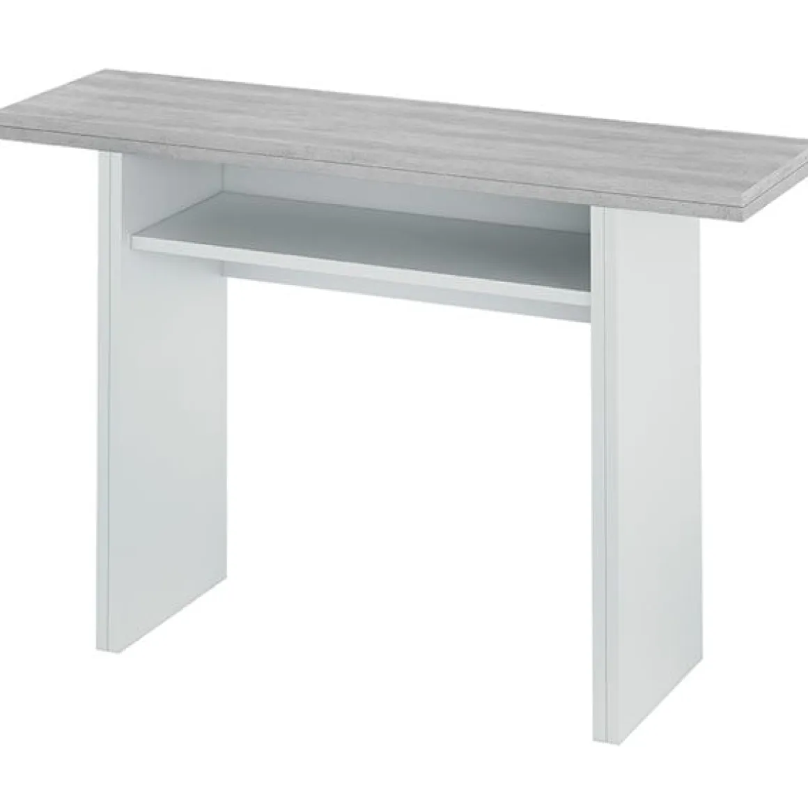Mesa desplegable Tavolo blanco artik/cemento
