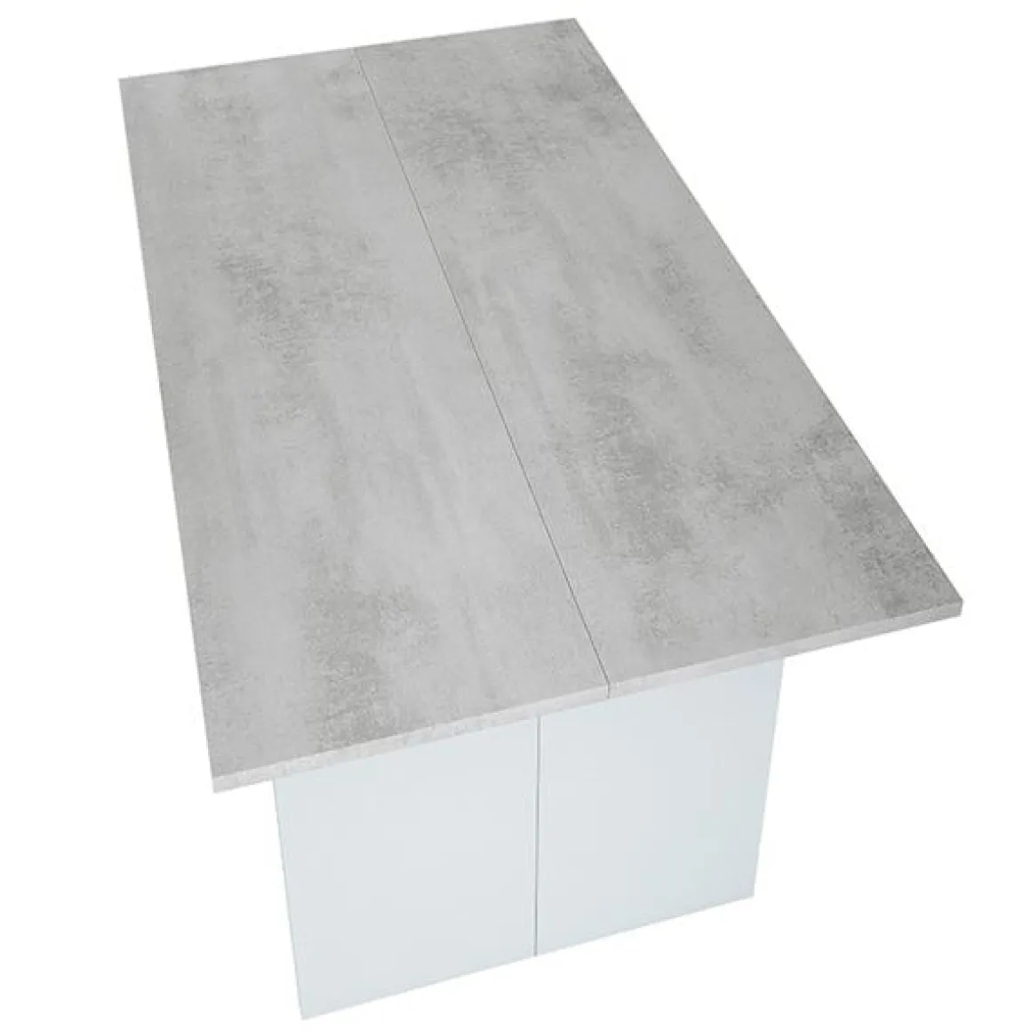 Mesa desplegable Tavolo blanco artik/cemento