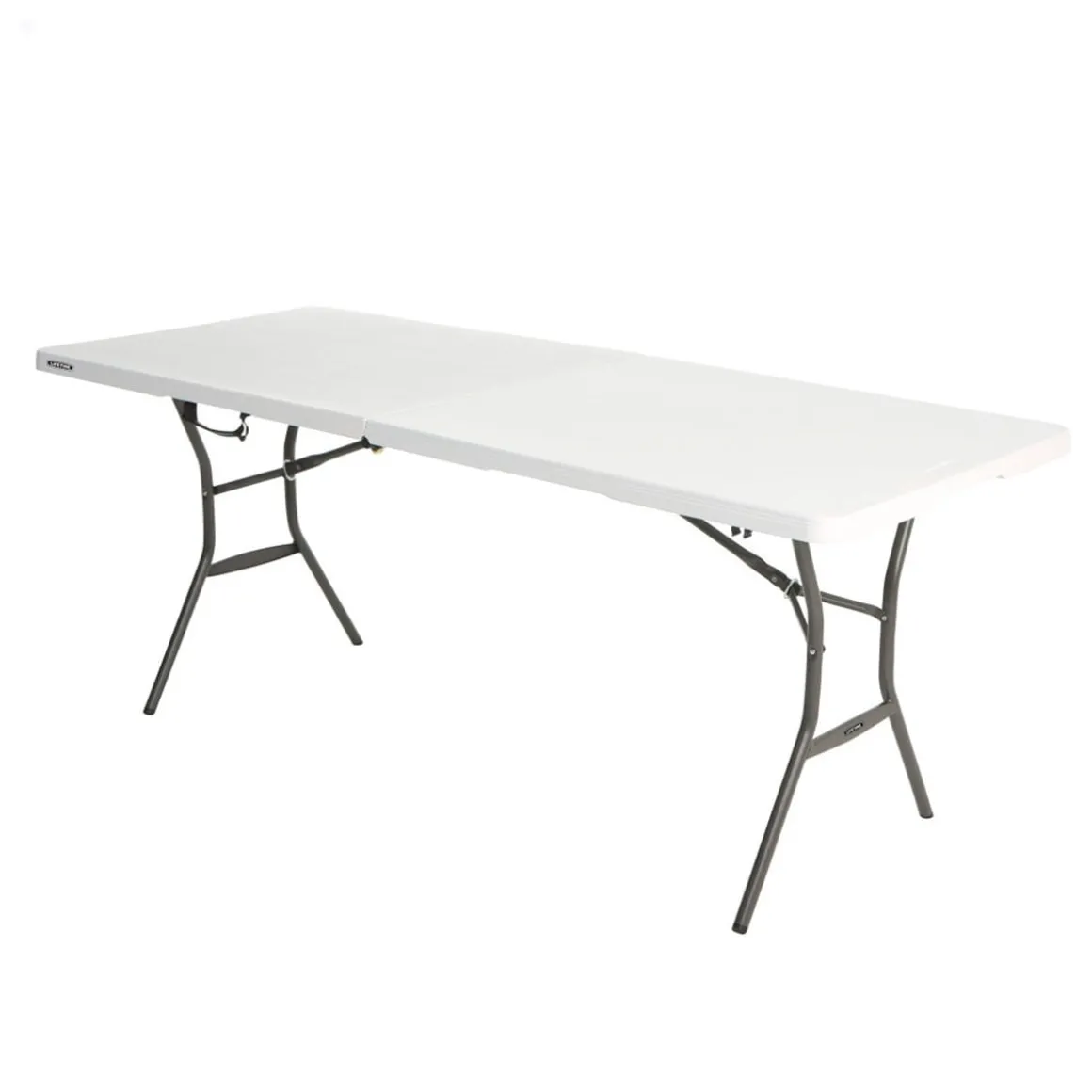 Mesa plegable Lifetime 6 personas forma rectangular 74x185x76 cm