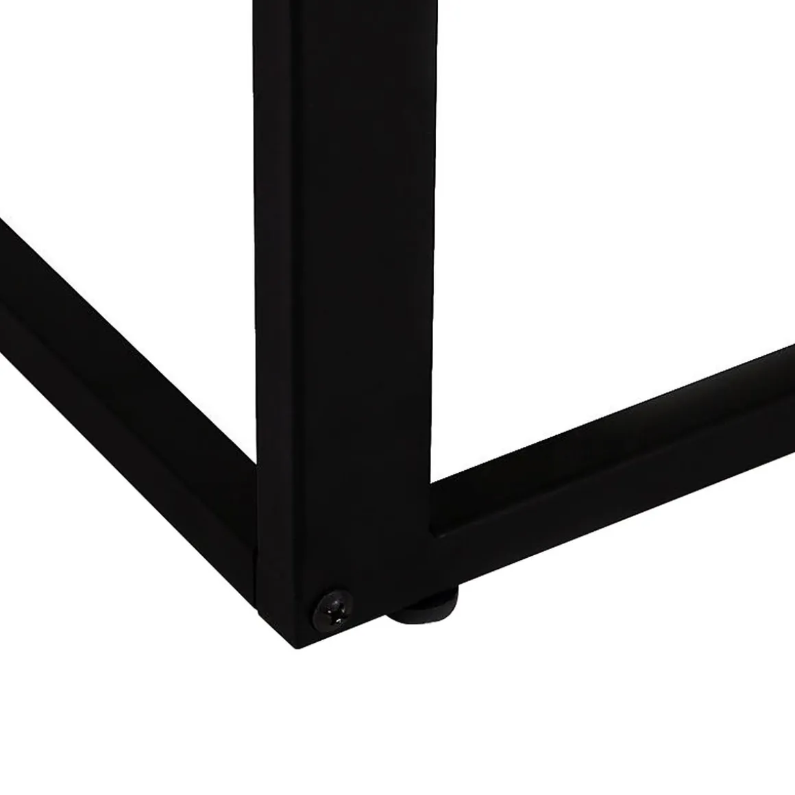 Mesita auxiliar Moka Homcom especial sofá nogal 64,2x50,8x40,6 cm