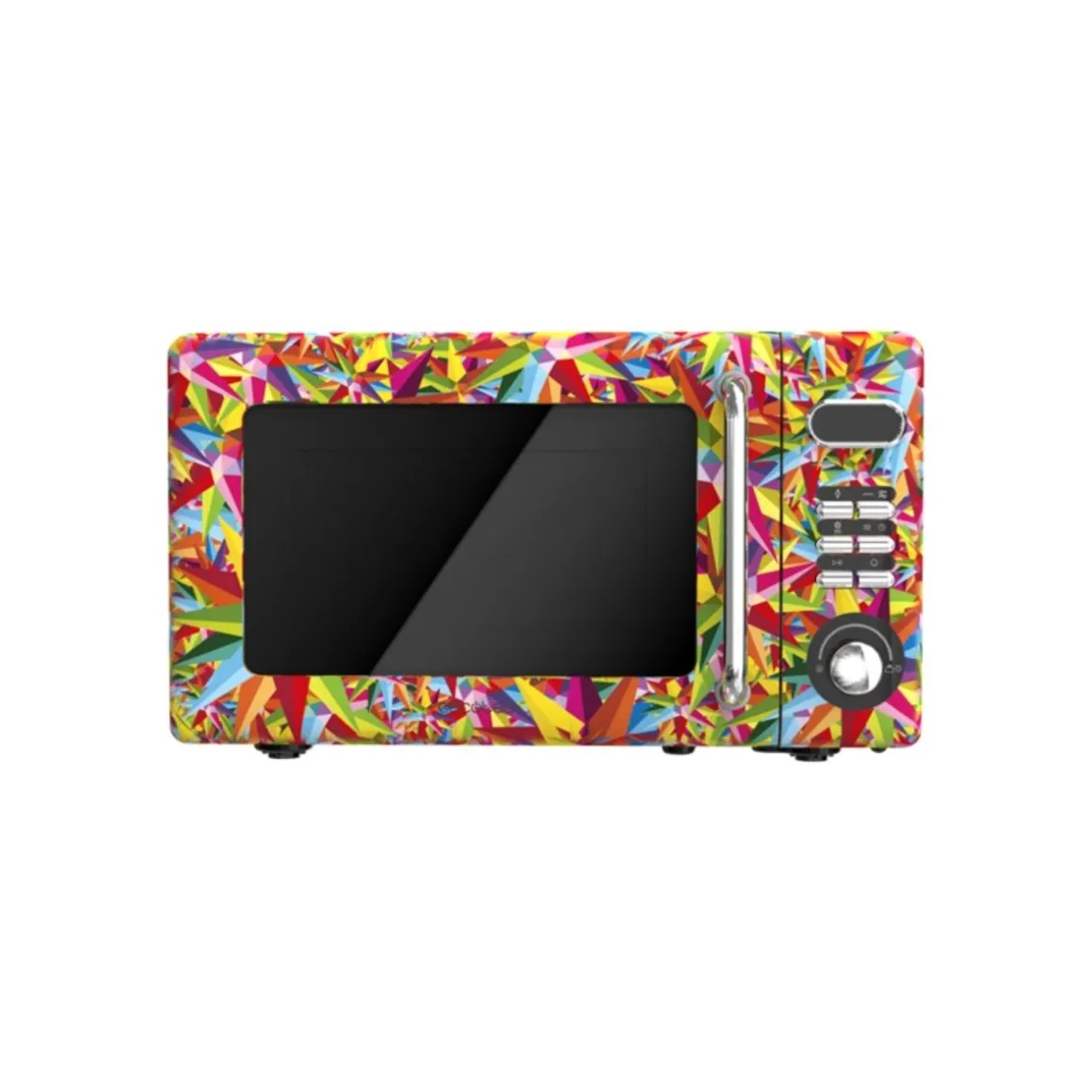 Microondas Cecotec ProClean 5110 Retro Coloring Tech 700W 20L con grill multicolor