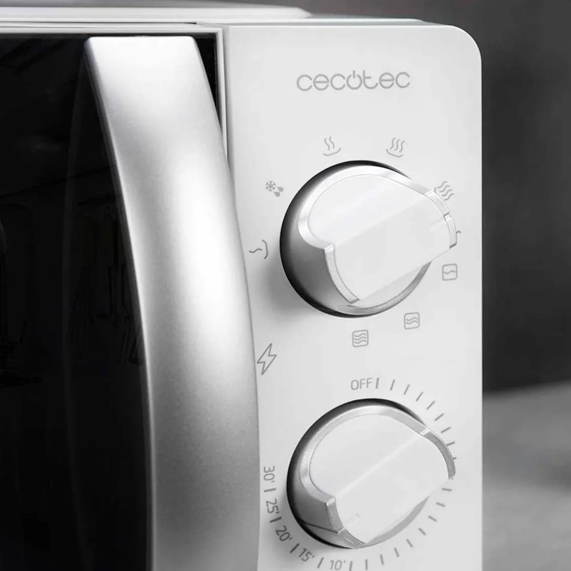 Microondas Cecotec ProClean 2110 700W 20L con grill blanco