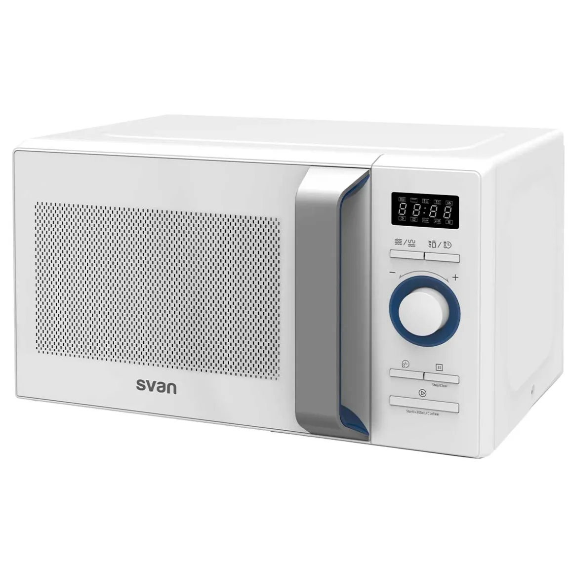 Microondas con grill Svan SMW2800DGB 800W 20L blanco