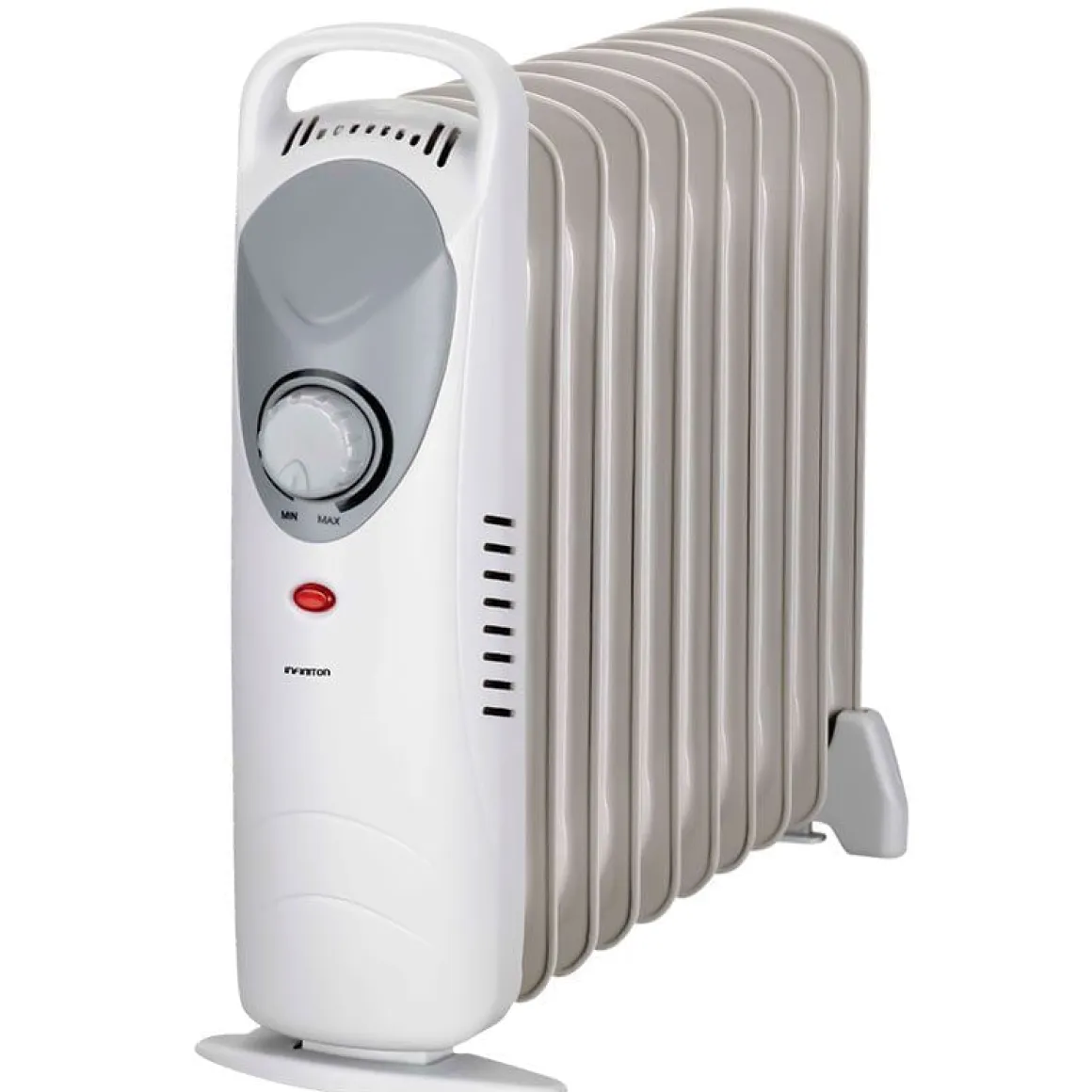 Mini radiador de aceite Infiniton HORM-1000 1000W control mecánico blanco