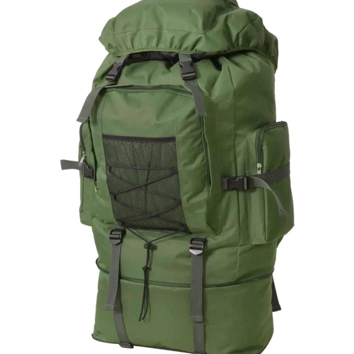 Mochila militar XXL 100L 5 bolsillos exteriores con correa 78x42x21 cm