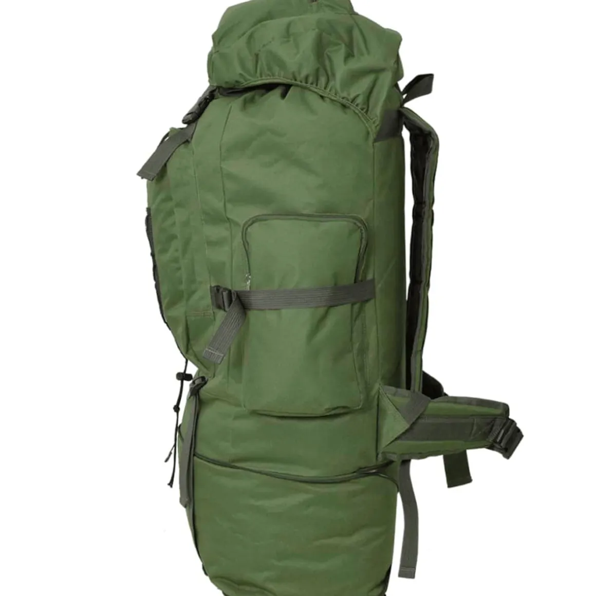 Mochila militar XXL 100L 5 bolsillos exteriores con correa 78x42x21 cm