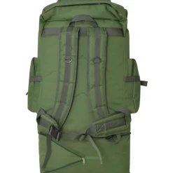 Mochila militar XXL 100L 5 bolsillos exteriores con correa 78x42x21 cm