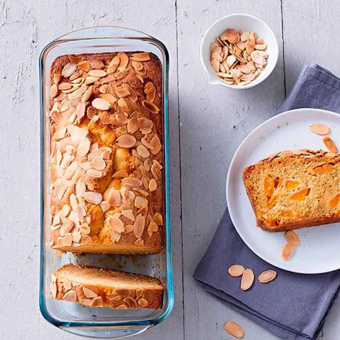 Molde de plumcake para horno Classic Pyrex rectangular vidrio
