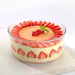 Molde de souffle para horno Classic Pyrex redondo vidrio Ø21x10 cm