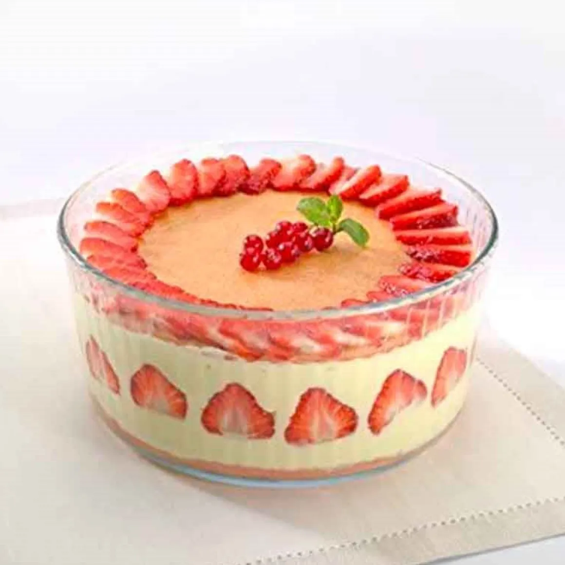 Molde de souffle para horno Classic Pyrex redondo vidrio Ø21x10 cm