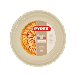 Molde de tarta Creation Pyrex cerámica turquesa Ø28 cm