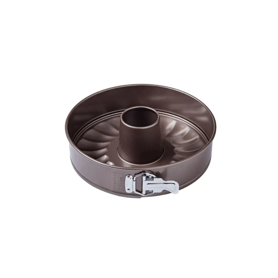 Molde desmontable Asimetria Pyrex acero negro Ø26 cm