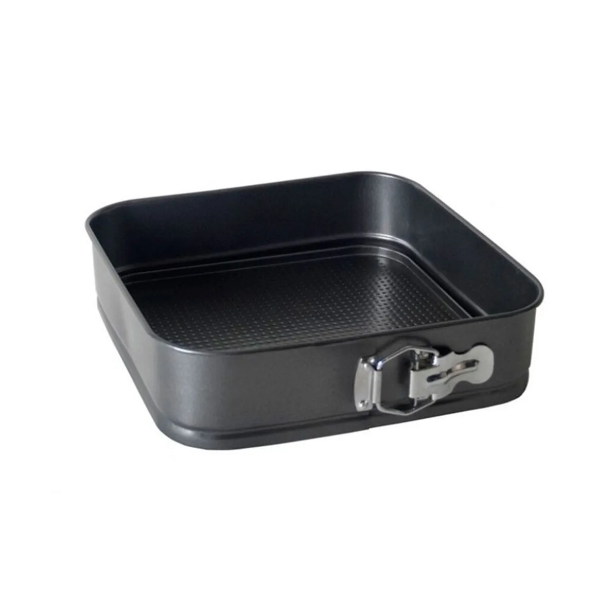 Molde desmontable de repostería forma cuadrada antiadherente Ø24 cm
