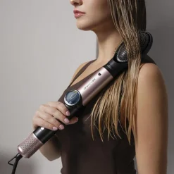 Moldeador de pelo Cecotec AirGlam 14in1 Flex 14 accesorios con pantalla digital negro