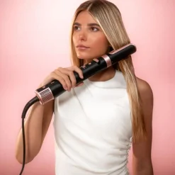 Moldeador de pelo Cecotec CeramicCare AirGlam Gyro 8 cabezales rotativo
