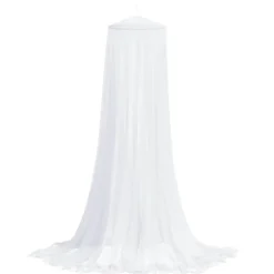 Mosquitera para cama abertura frontal blanco
