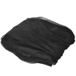 Mosquitera para sombrillas Outsunny con cremallera negro Ø3m