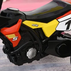 Moto correpasillos infantil Homcom para niños de +18 meses rojo