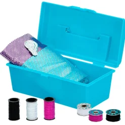 Máquina de coser Sew Crazy Shimmer’n Sparkle con accesorios +8A blanco