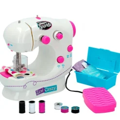 Máquina de coser Sew Crazy Shimmer’n Sparkle con accesorios +8A blanco